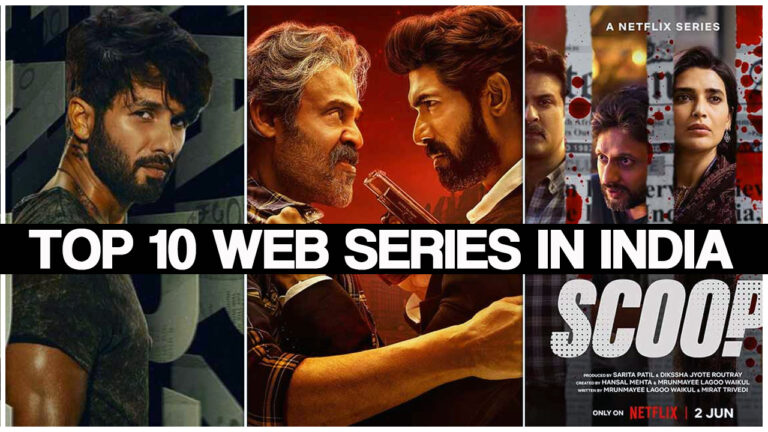 Which is the top 10 web series in India?