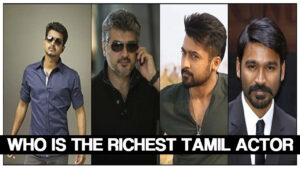 Who is the richest Tamil actor?