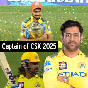 captain of CSK in 2025