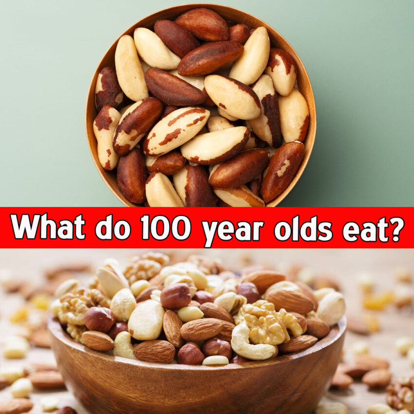 What do 100 year olds eat?