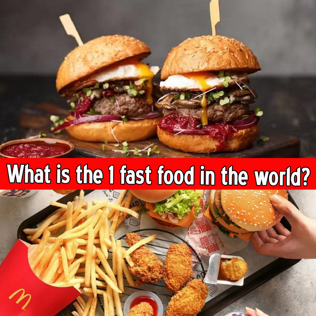 What is the No. 1 fast food in the world?