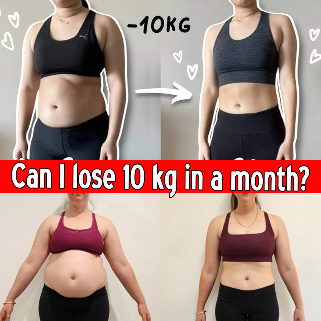 Can I lose 10 kg in a month?