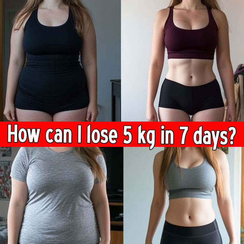 How can I lose 5 kg in 7 days?