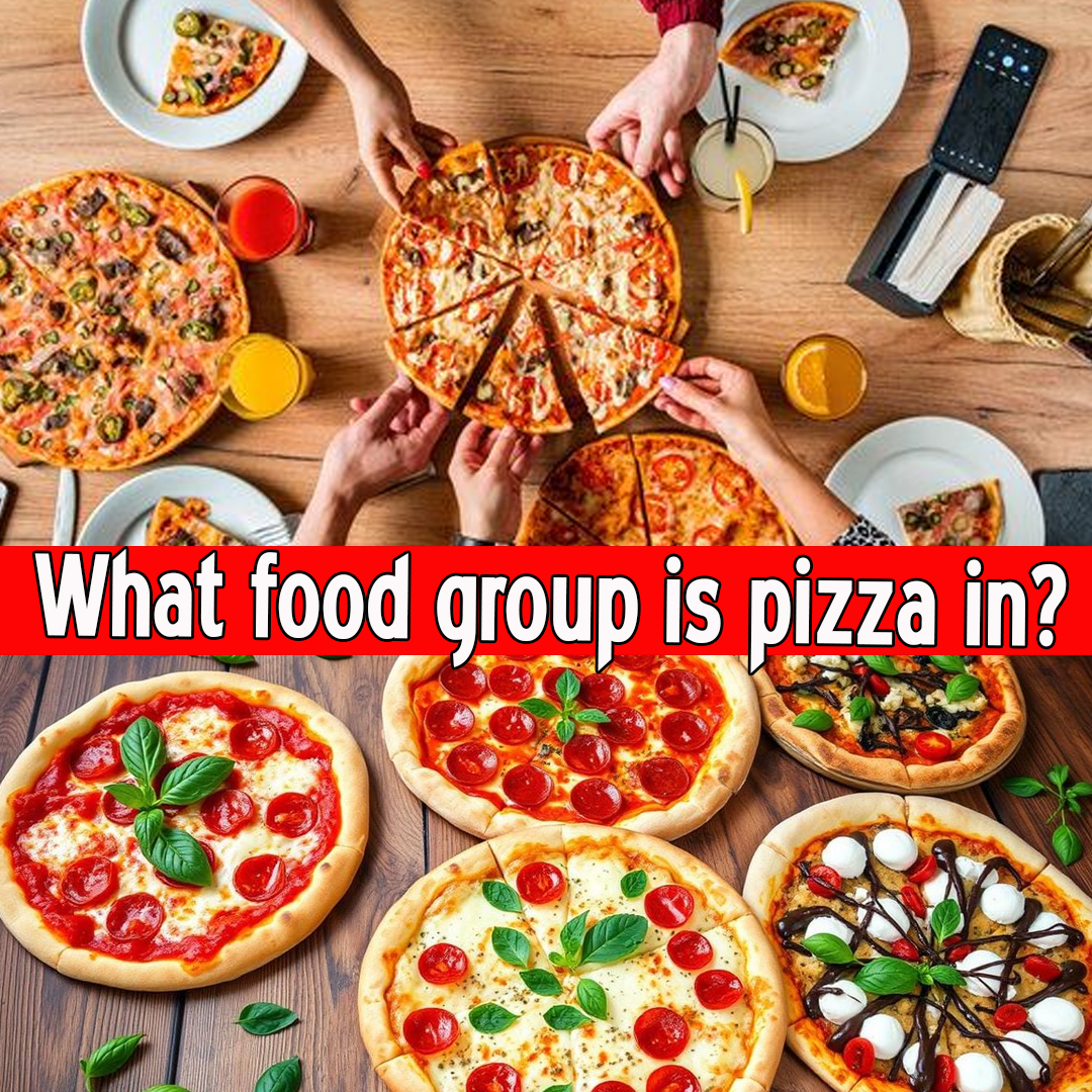 What food group is pizza in?