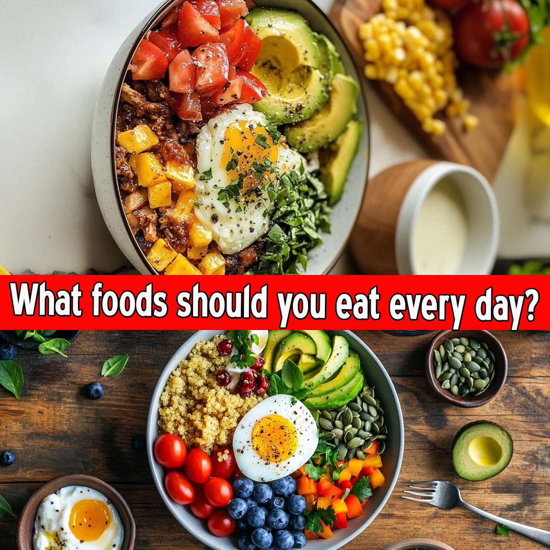 What foods should you eat every day?