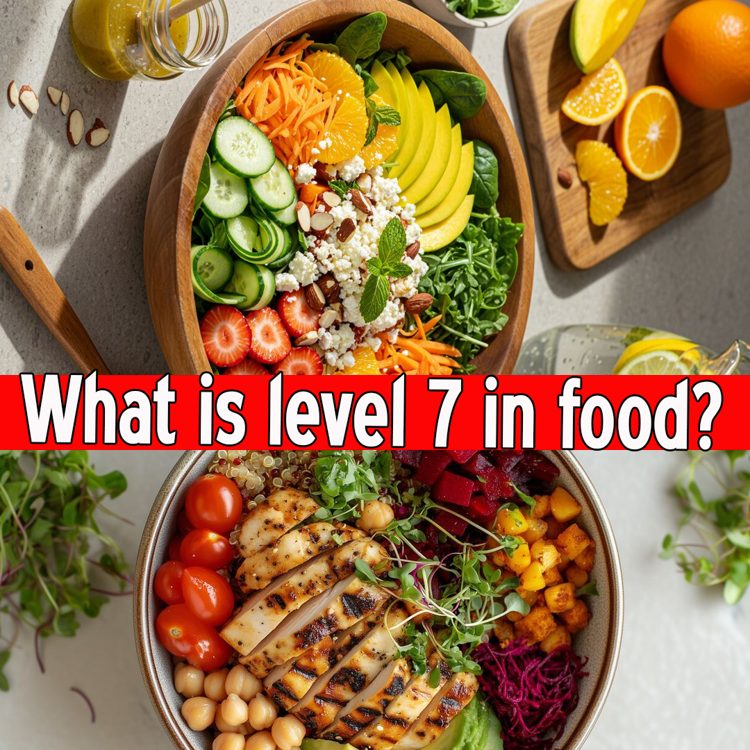 What is level 7 in food?