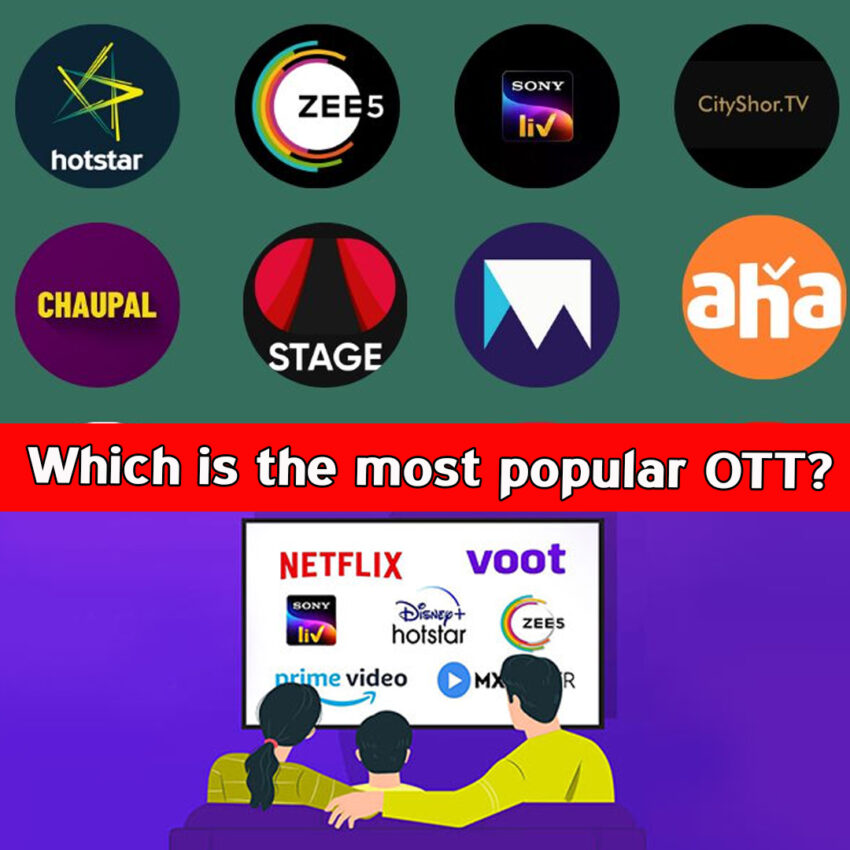 Which is the most popular OTT?