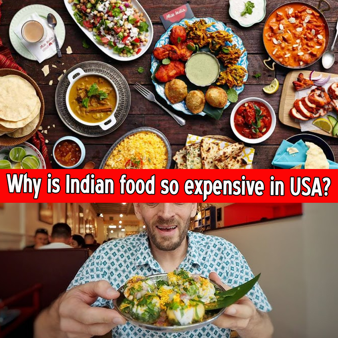 Why is Indian food so expensive in USA?